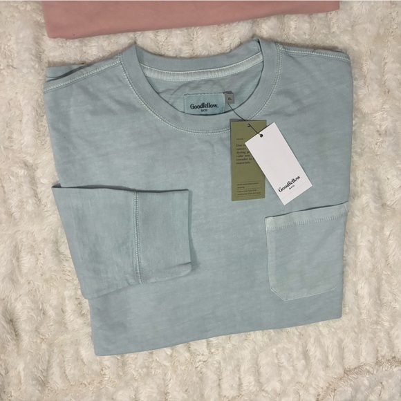 GOODIELLOW Bundle of Men's Crewneck Sweaters - Pink and Light Blue - Picture 7 of 16